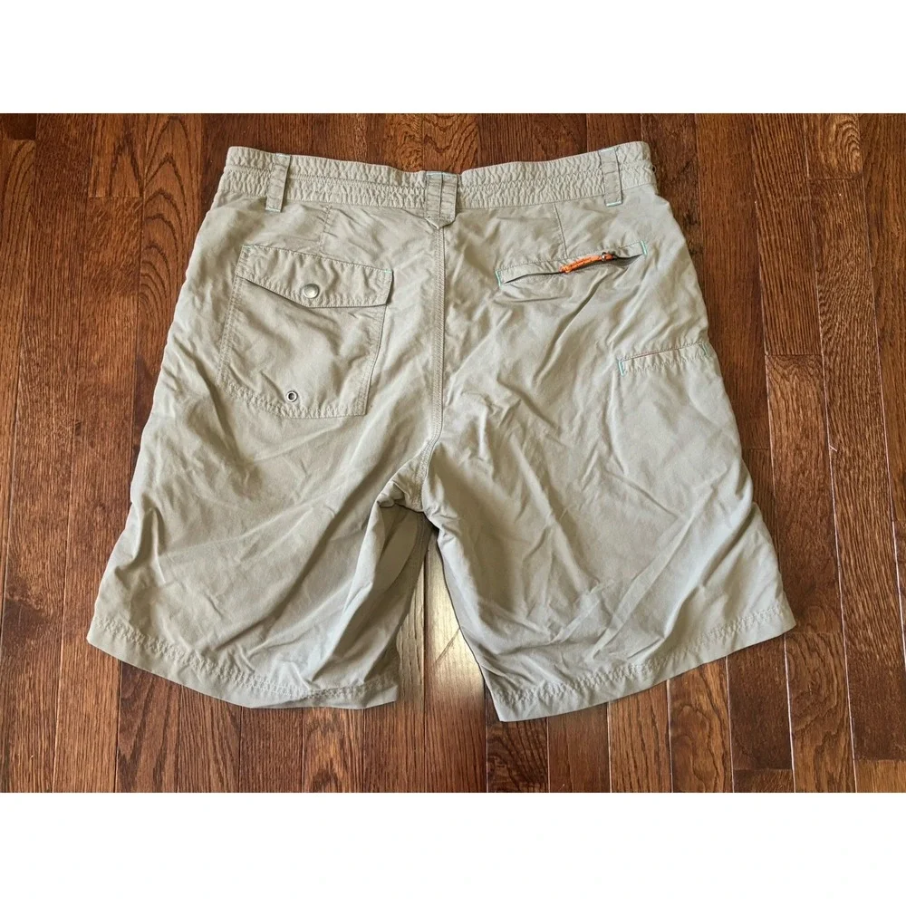 Howler Brothers Brown Nylon Unlined‎ Mens Boardshort Size 35